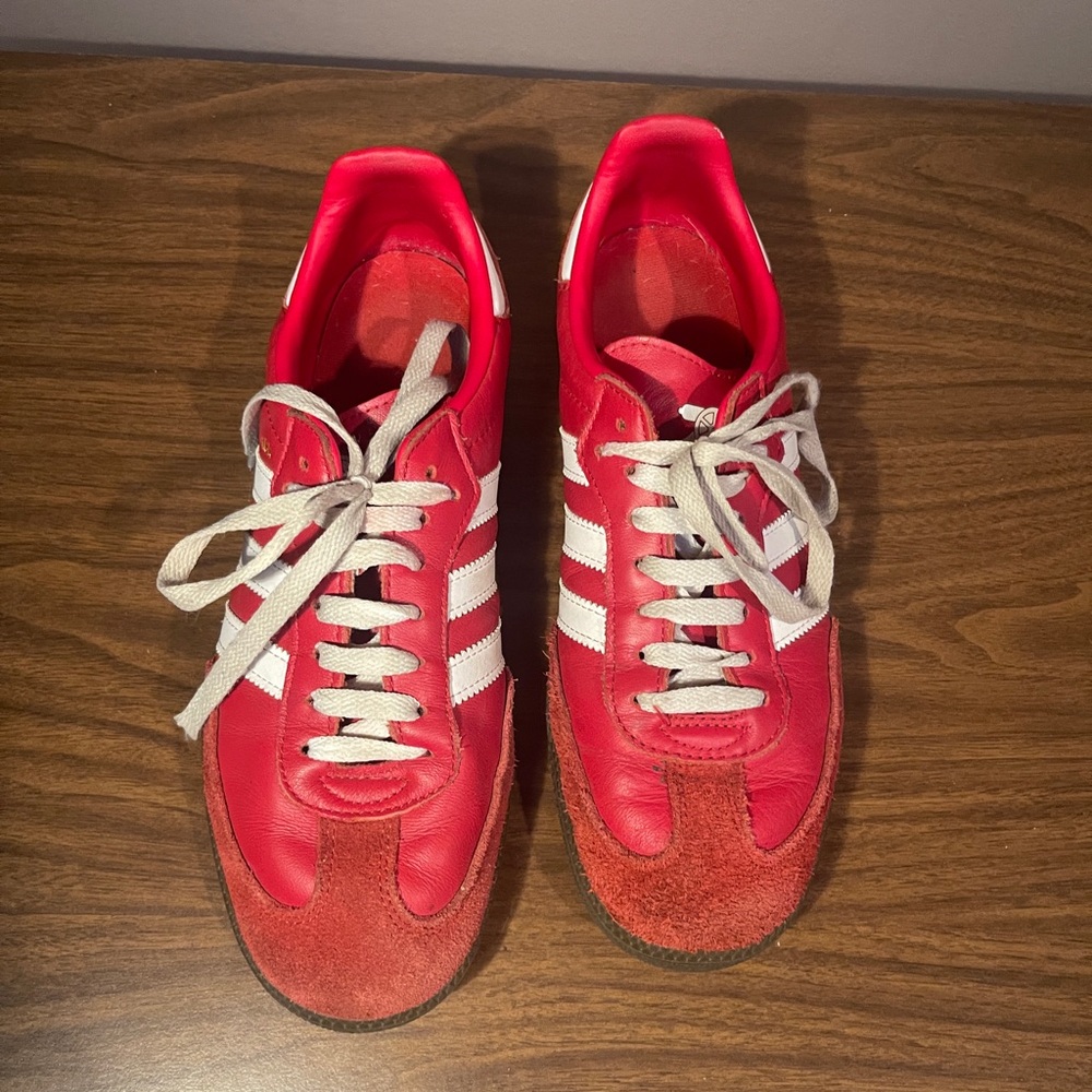 Adidas Samba Red/ White